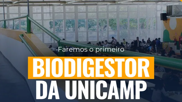 Unicamp firma parceria com startup para construção do primeiro biodigestor em restaurantes universitários